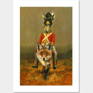 Hare And Fox Cavalry Posters and Art